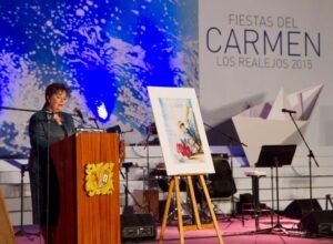 OLGA ALEGRE DE LA ROSA MANTENEDORA FIESTAS DEL CARMEN 2016