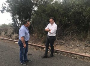 011217 Visita red de riego Las Llanadas