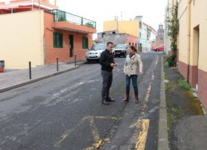 090418 Plan de Barrios visita previa obra calle Camino Real Icod el Alto
