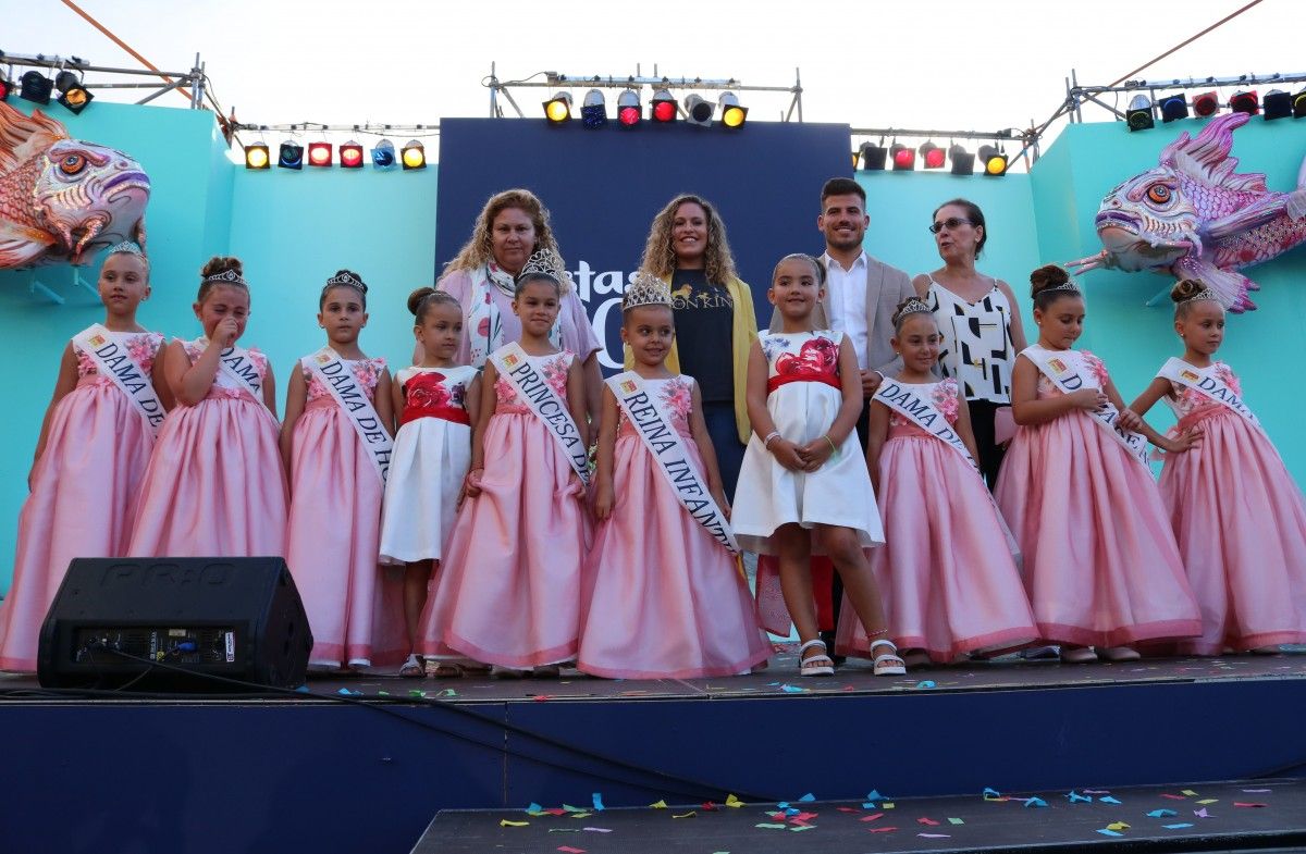 250719 Coronación Reina y Princesa del Mar infantiles Fiestas del Carmen 2019