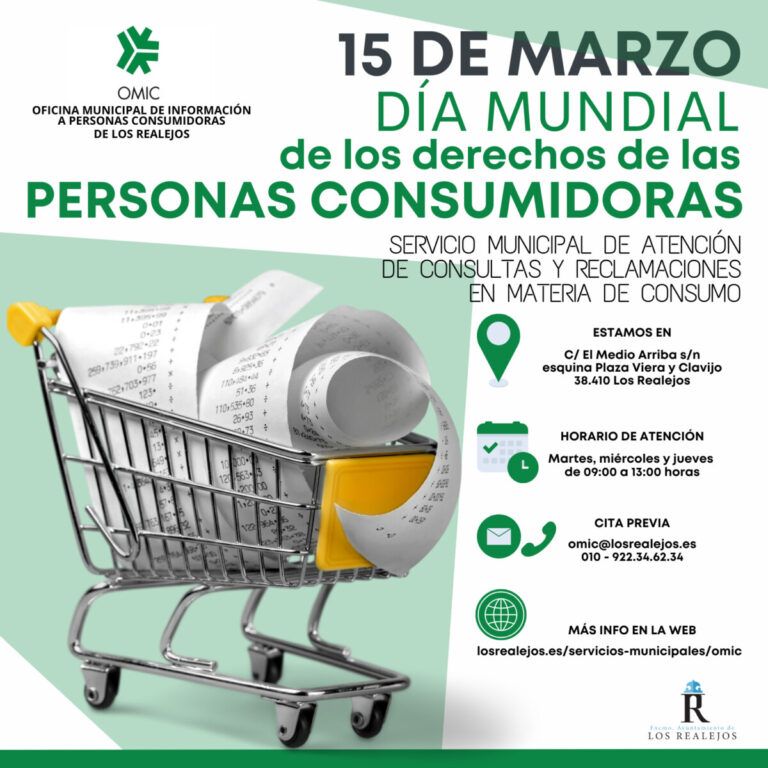 15 De Marzo Día Mundial De Los Derechos Del Consumidor Los Realejos 7033