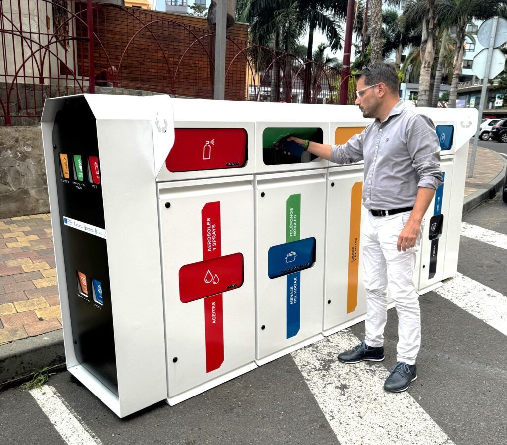 Desecho Del Router Nuevos minipuntos limpios de desecho selectivo - Los Realejos