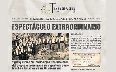 Tigaray 40 años – Memoria musical y humana’