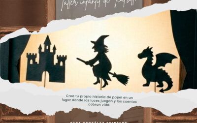 Sombras en la biblioteca -Taller infantil de teatro de sombras
